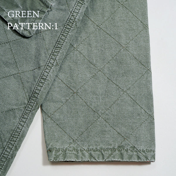 QUILTING DECK COAT REVERSIBLE RIPSTOP