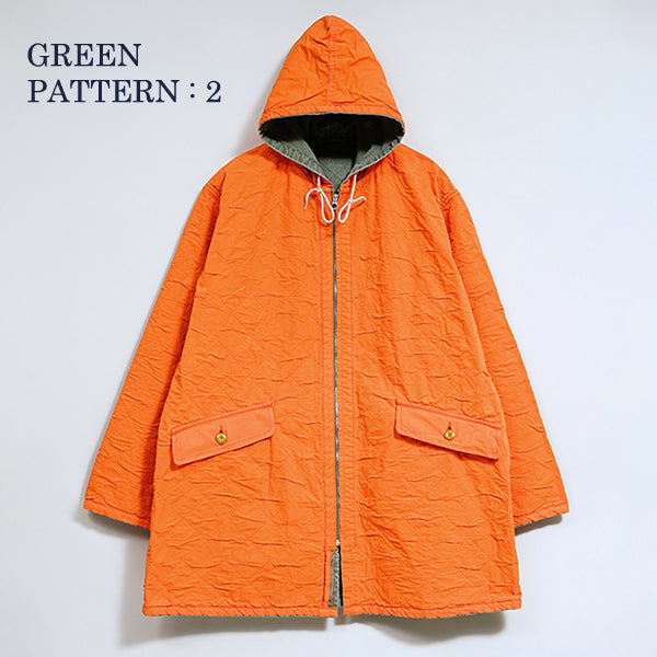 QUILTING DECK COAT REVERSIBLE RIPSTOP