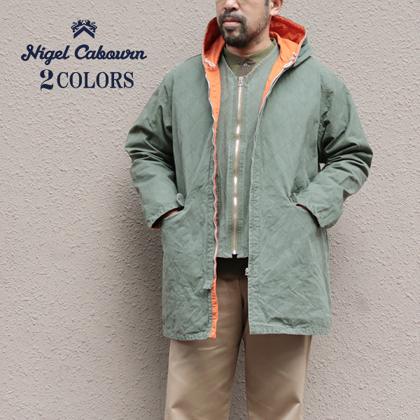 QUILTING DECK COAT REVERSIBLE RIPSTOP