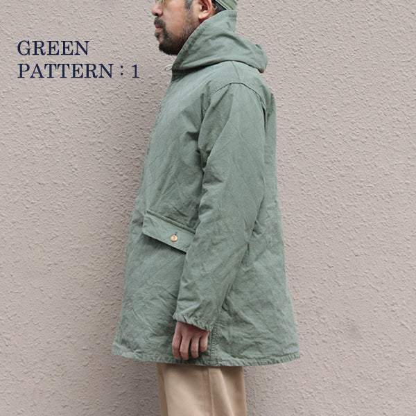 QUILTING DECK COAT REVERSIBLE RIPSTOP