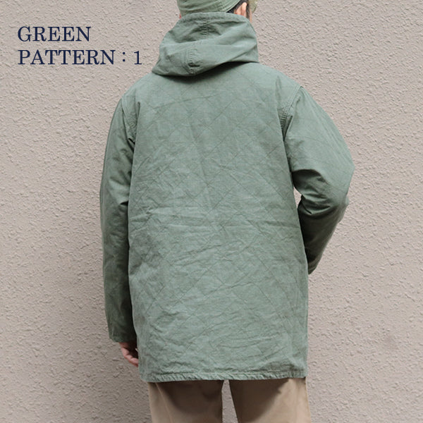 QUILTING DECK COAT REVERSIBLE RIPSTOP