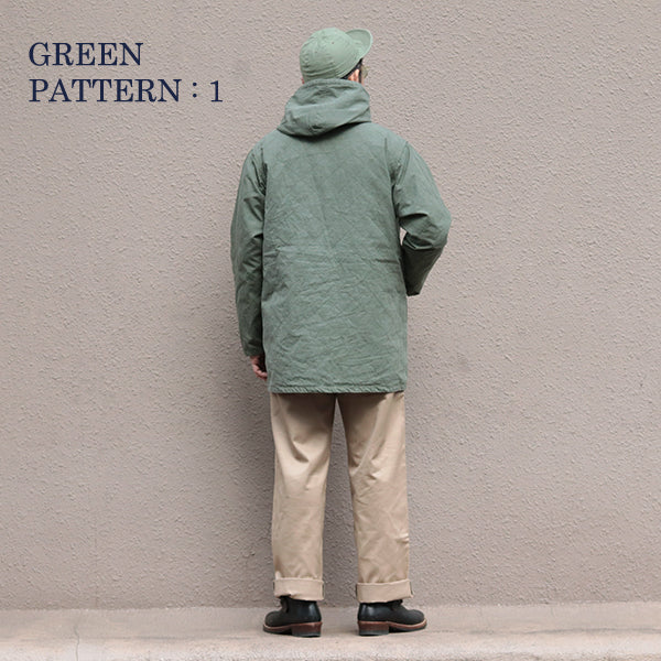 QUILTING DECK COAT REVERSIBLE RIPSTOP