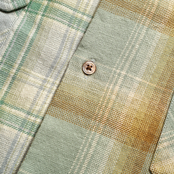 GRANDPA SHIRT CRAZY PATTERN / CHECK / WOMAN