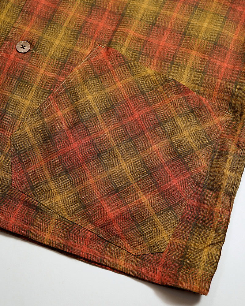 FRENCH CHORE JACKET HEMP CHECK
