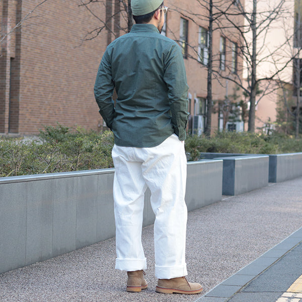 BRITISH OFFICERS SHIRT/ 2026SS MODEL / GREEN