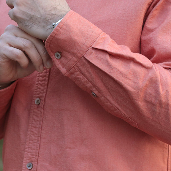BRITISH OFFICERS SHIRT/ 2026SS MODEL / ORANGE