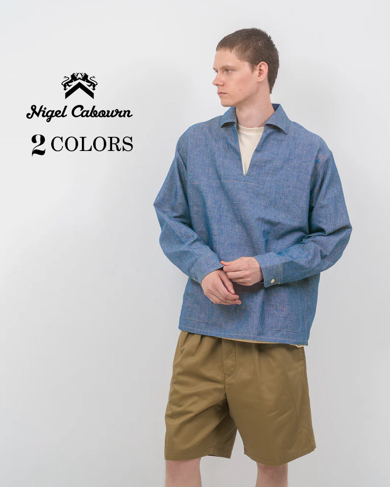 FRENCH PULLOVER SHIRT DUNGAREE