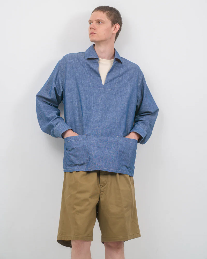 FRENCH PULLOVER SHIRT DUNGAREE