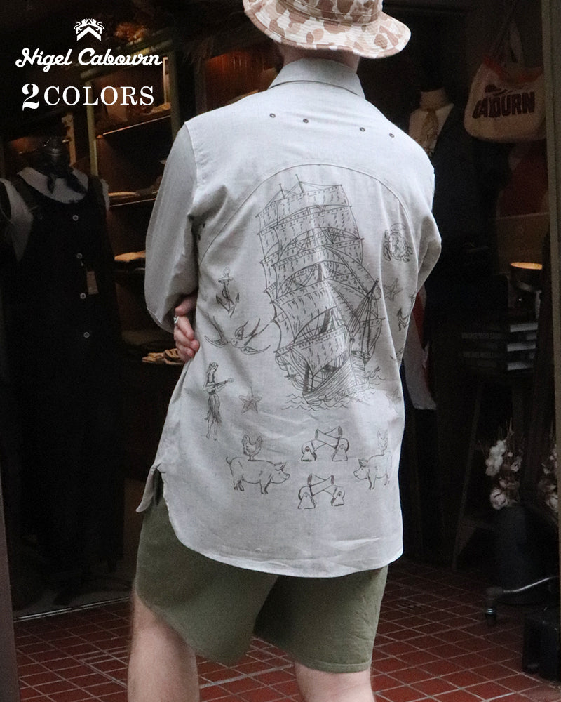MEDICAL SHIRT TATTOO PRINT