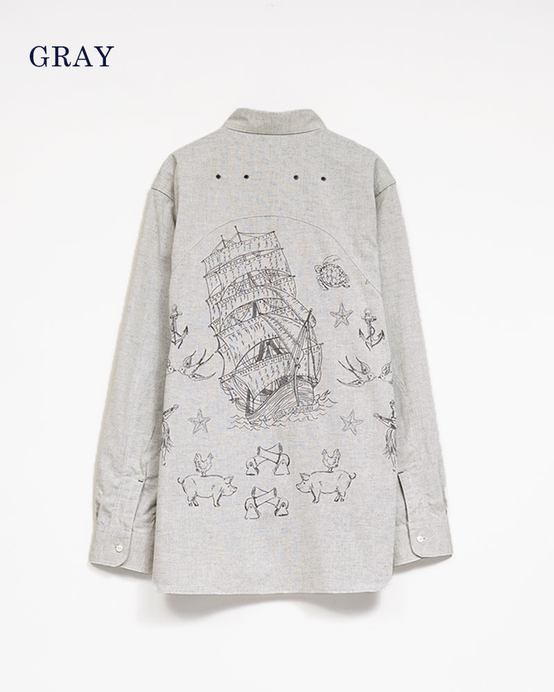 MEDICAL SHIRT TATTOO PRINT