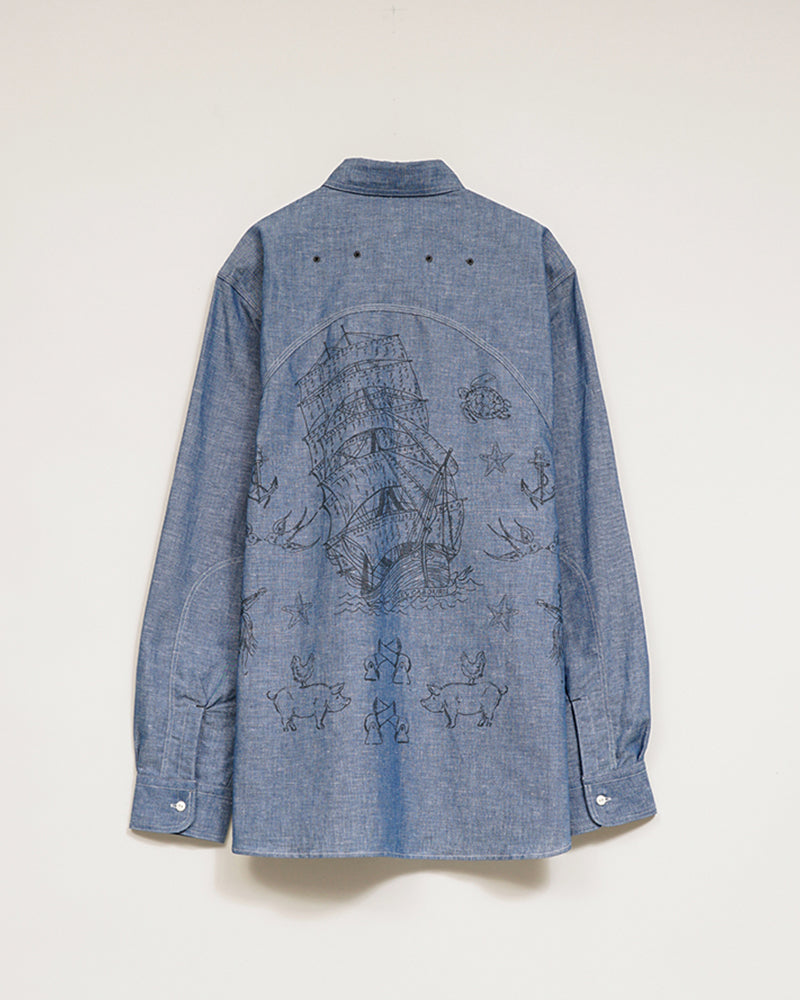 MEDICAL SHIRT TATOO PRINT
