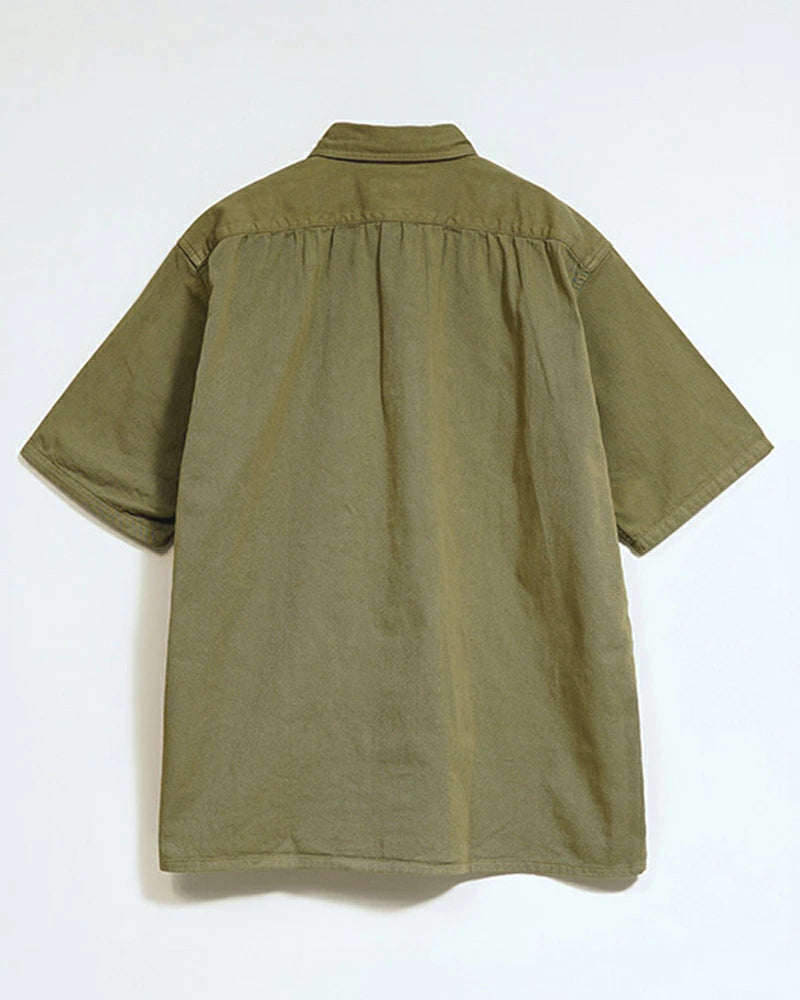 1950s SQUARE HEM WORK SHIRT