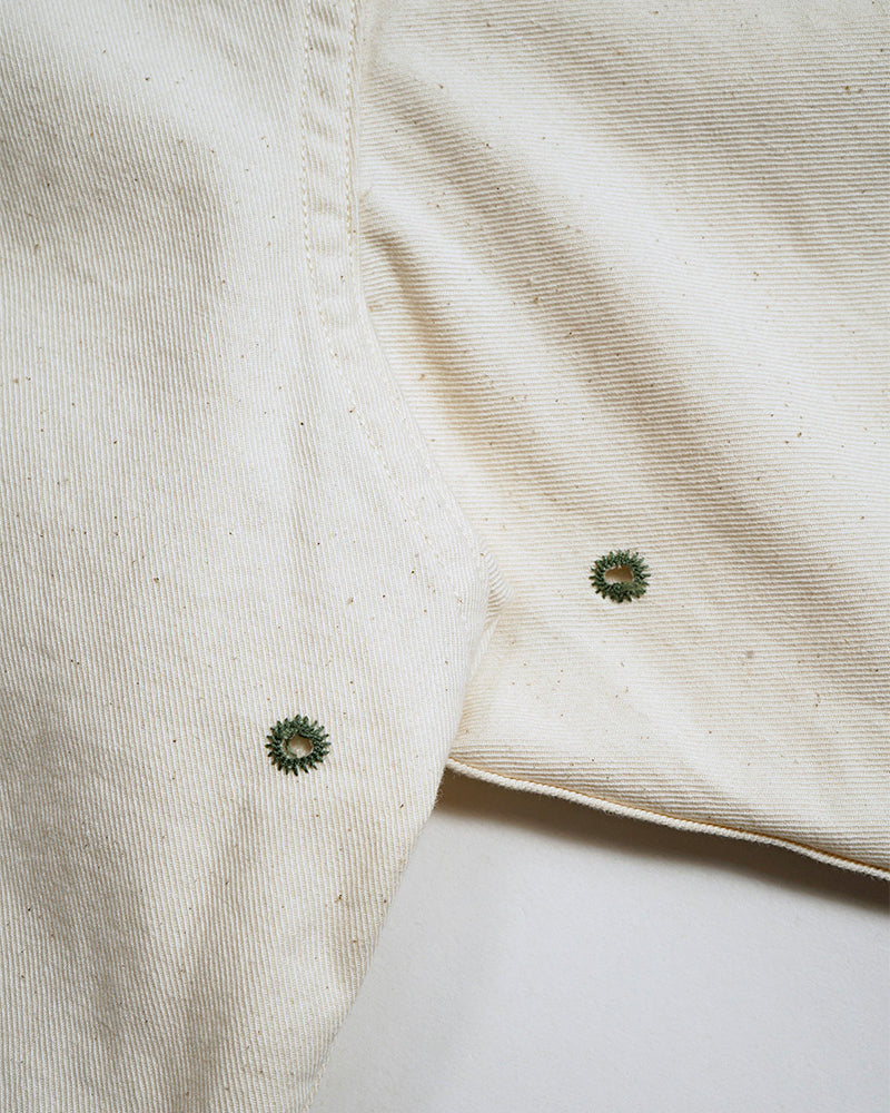 BASEBALL SHIRT SHORT SLEEVE COTTON TWILL