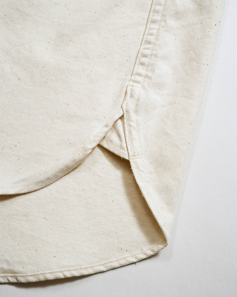 BASEBALL SHIRT SHORT SLEEVE COTTON TWILL