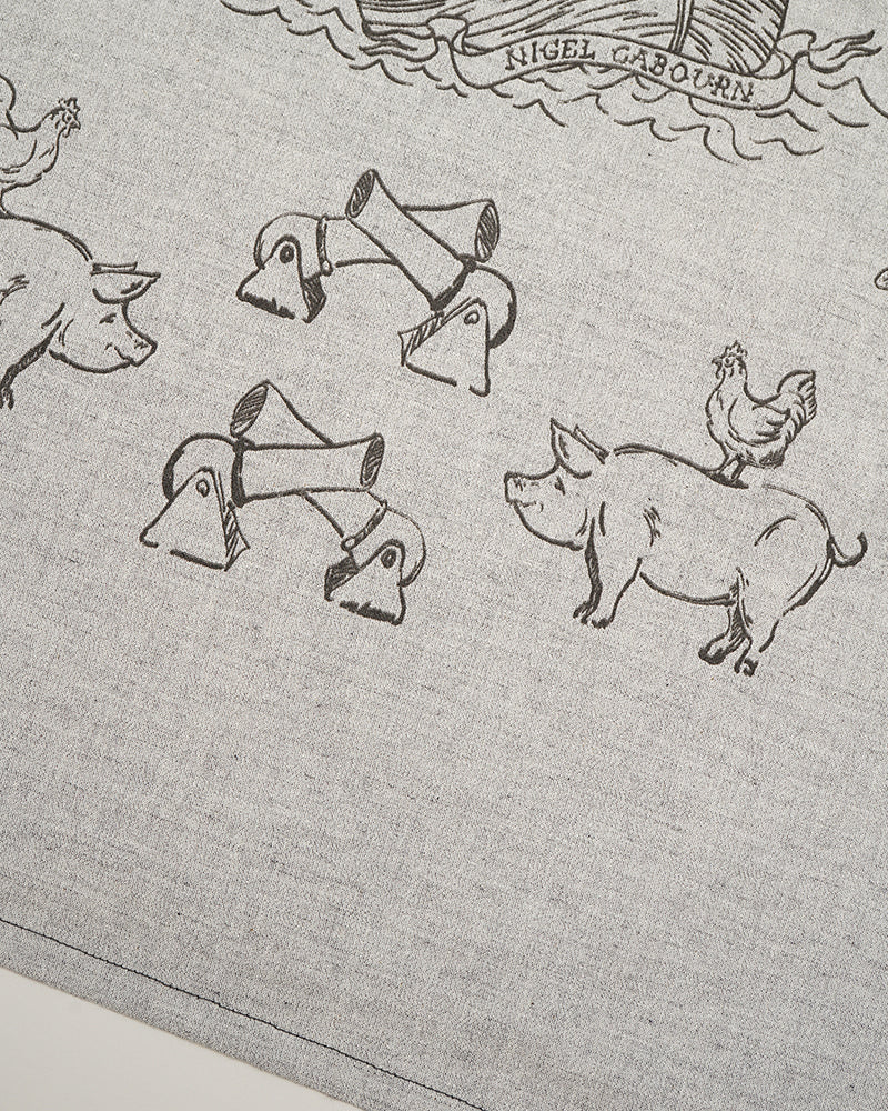 PRE-ORDER / OPEN COLLAR SHIRT SHORT SLEEVE / TATTOO PRINT