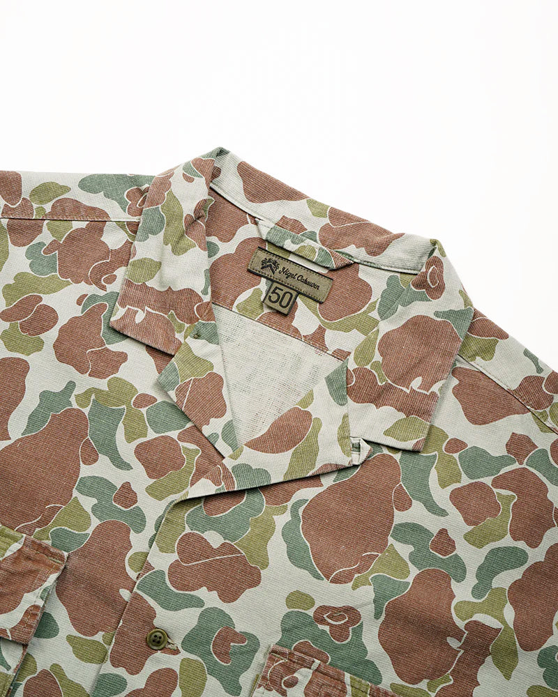 ARMY SHIRT S/S CAMO / GREEN