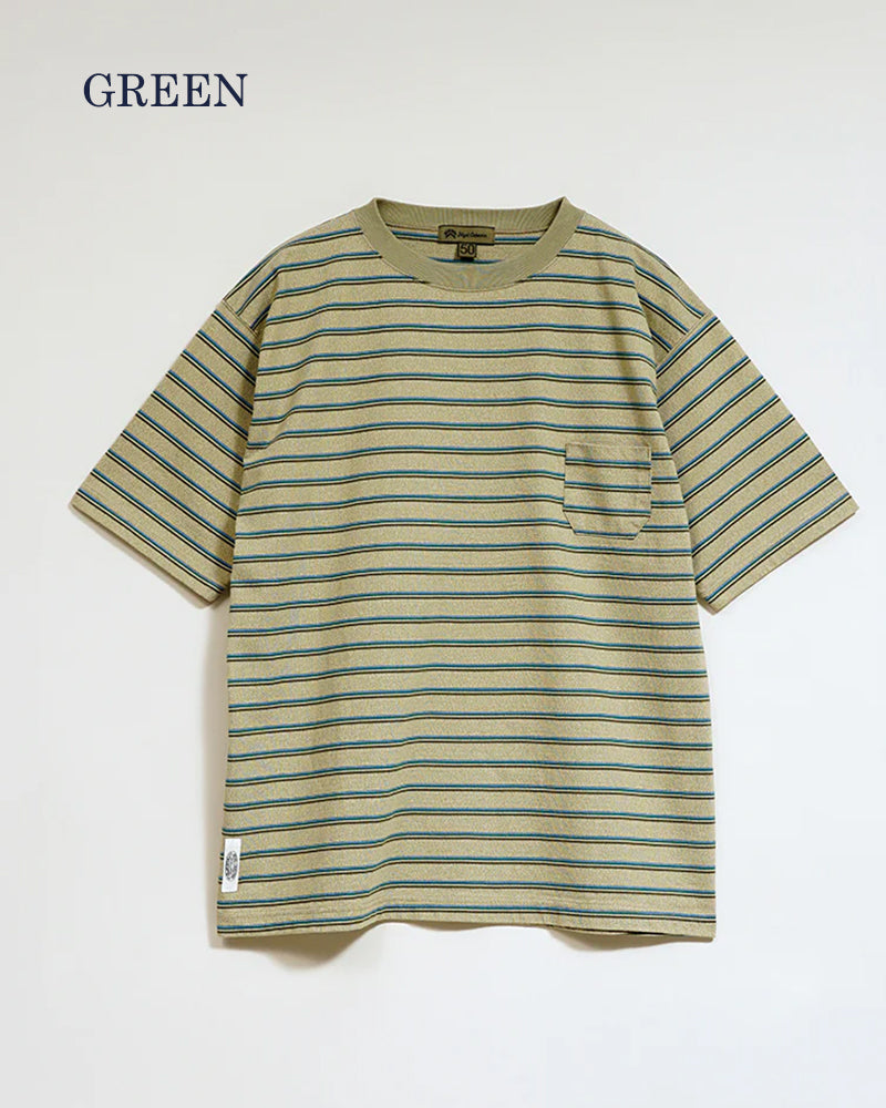 7.8oz BORDER HALF SLEEVE T-SHIRT
