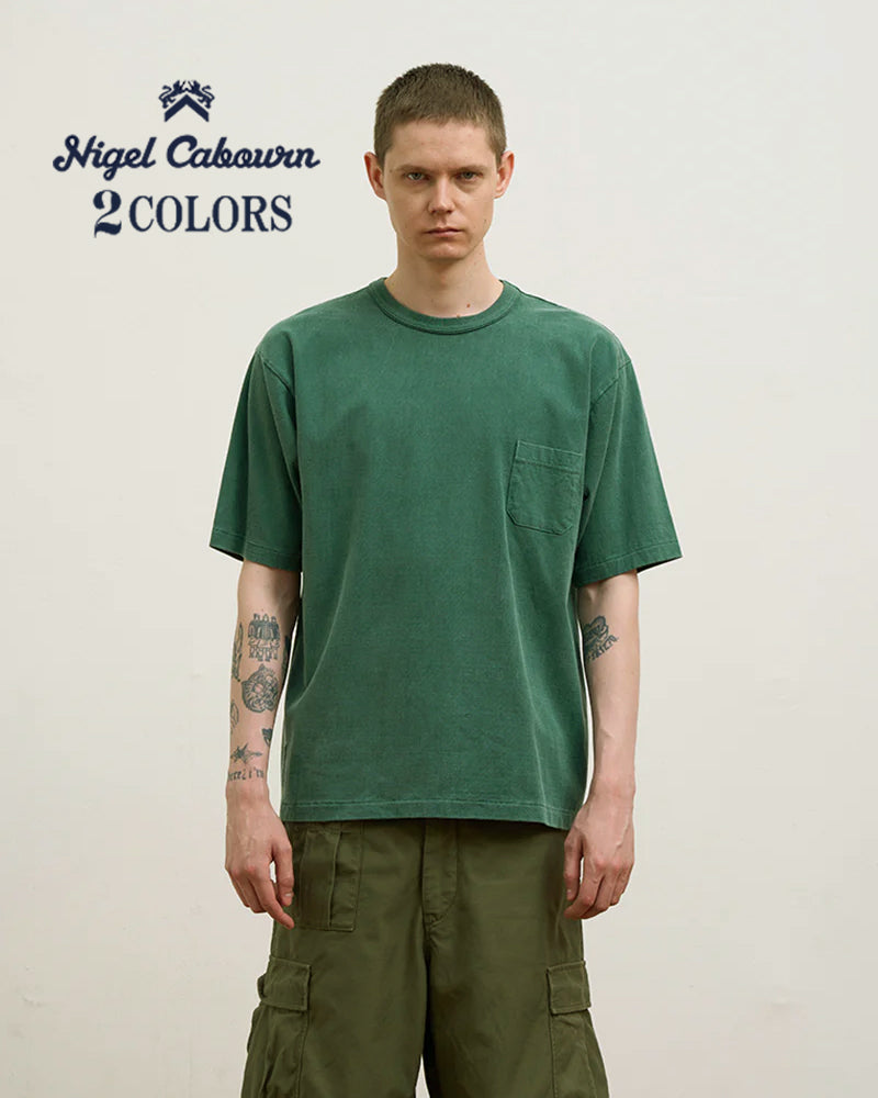 7.8oz DOUBLE BINDER T-SHIRT / PIGMENT