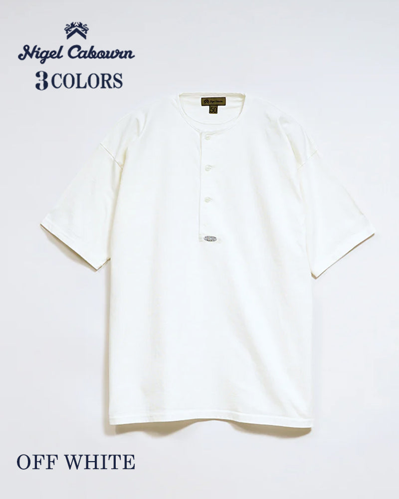 7.8oz HENLEY NECK T-SHIRT MODIFY