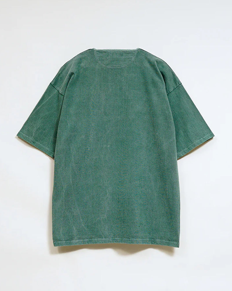 7.8oz HENLEY NECK T-SHIRT PIGMENT