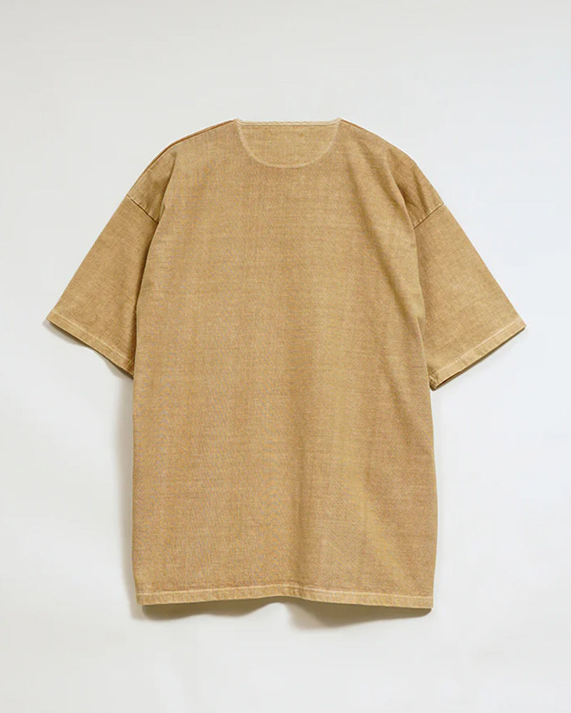 7.8oz HENLEY NECK T-SHIRT PIGMENT