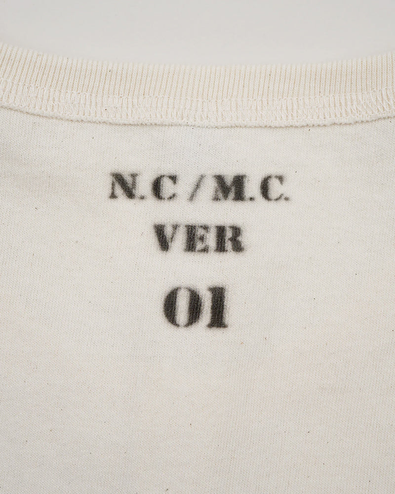 USMC T-SHIRT HENLEY NECK