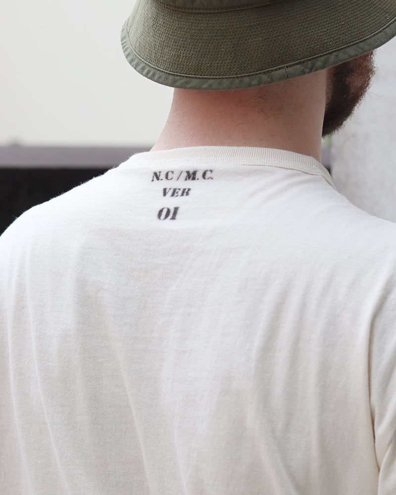 USMC T-SHIRT HENLEY NECK