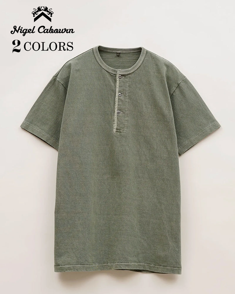 USMC T-SHIRT HENLEY NECK