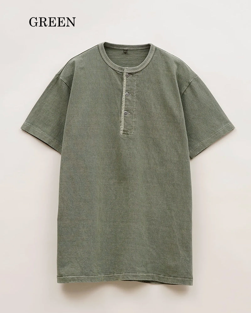 USMC T-SHIRT HENLEY NECK