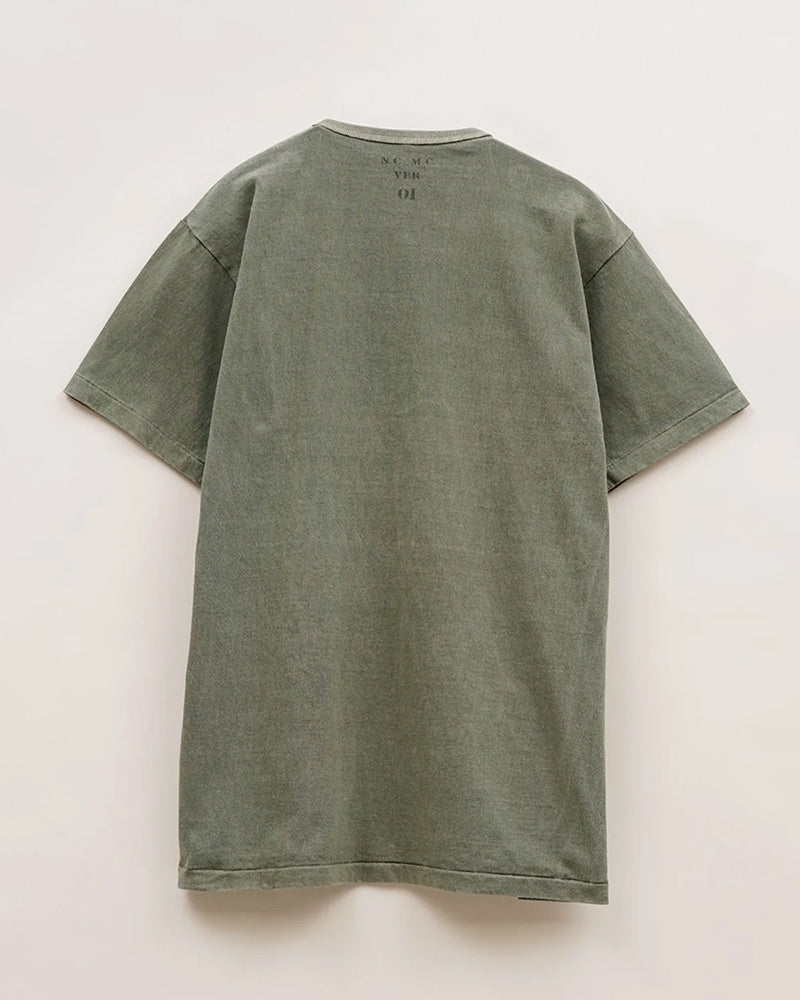 USMC T-SHIRT HENLEY NECK