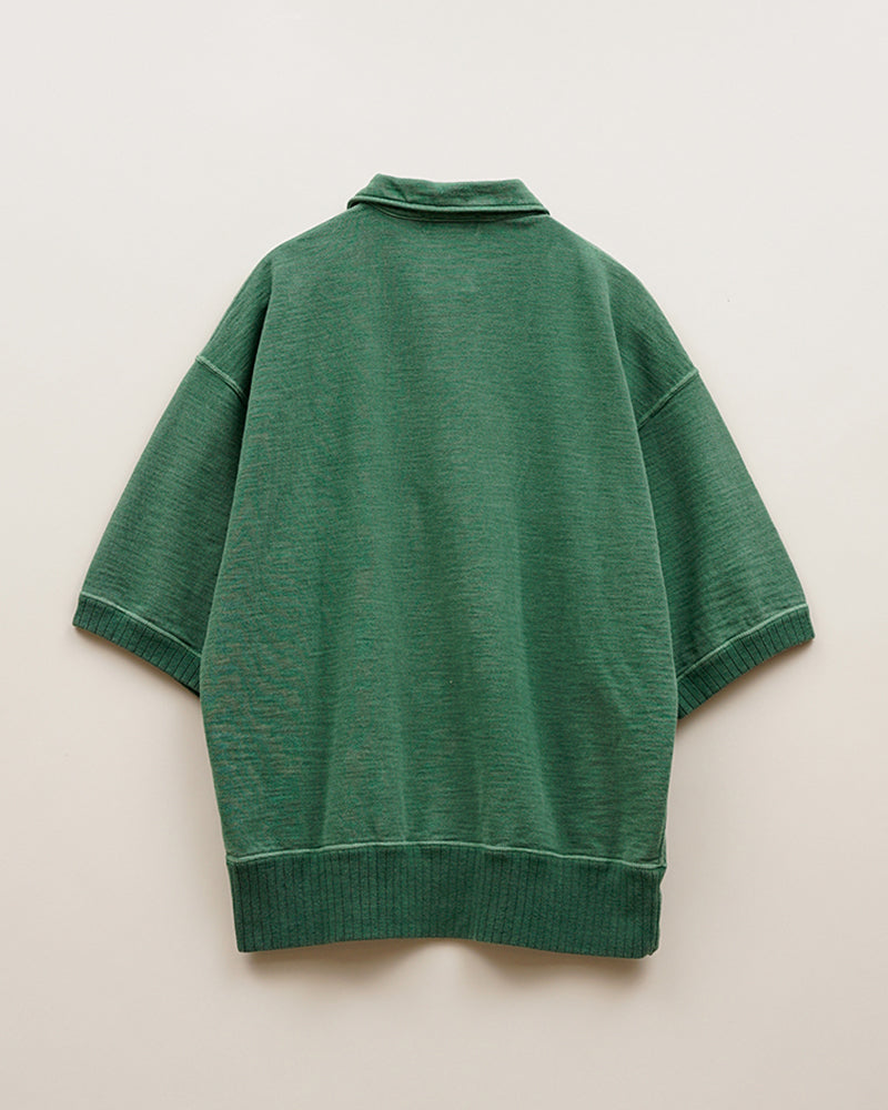 PRE-ORDER / HALF ZIP SWEAT SHORT SLEEVE