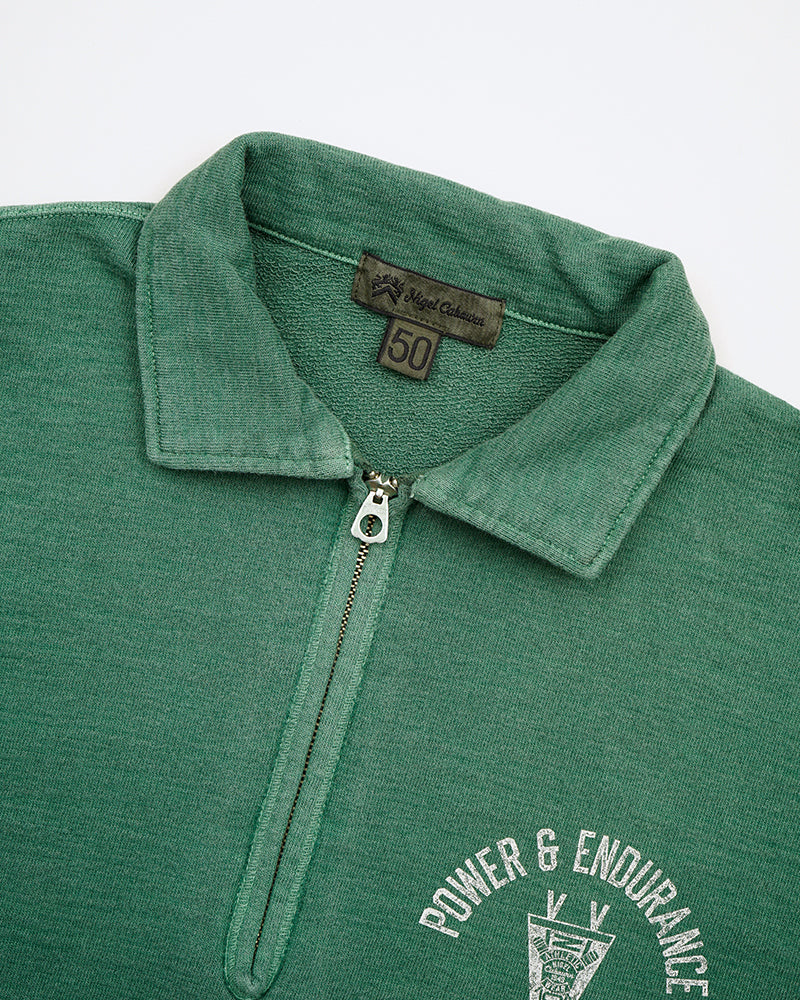 PRE-ORDER / HALF ZIP SWEAT SHORT SLEEVE