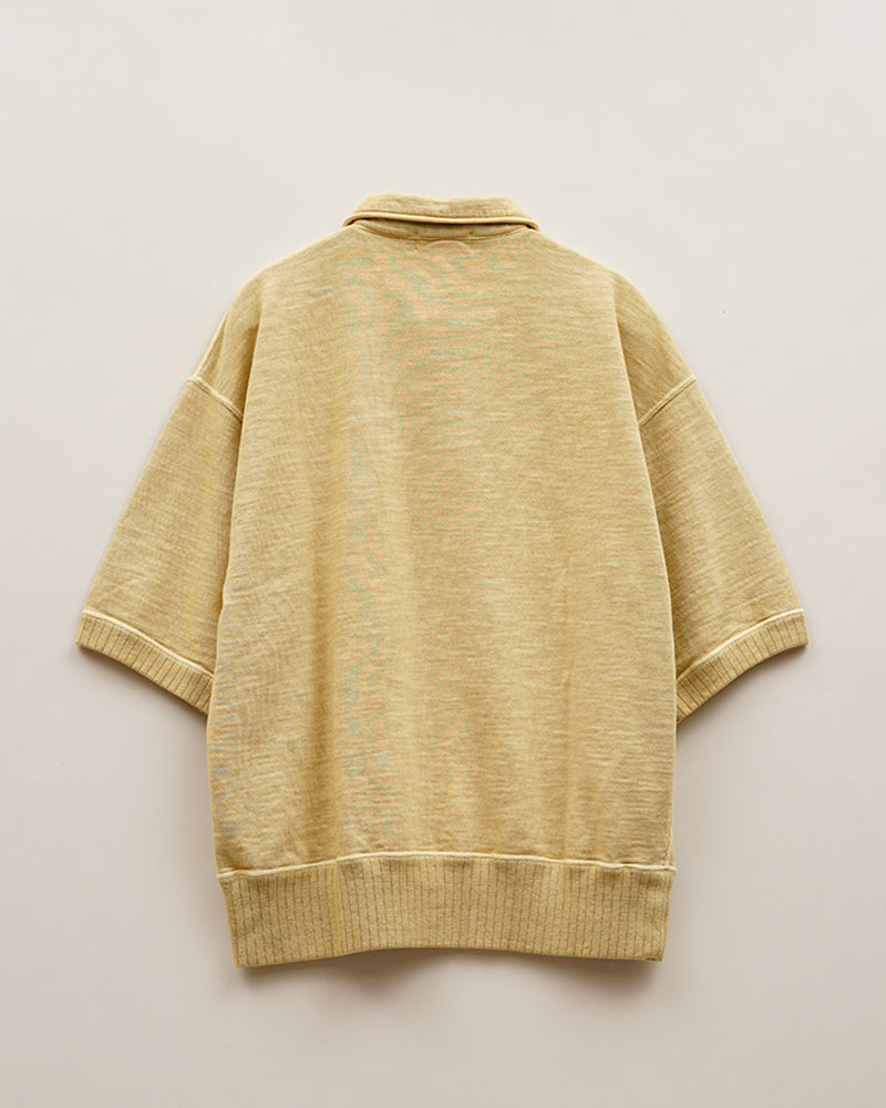 PRE-ORDER / HALF ZIP SWEAT SHORT SLEEVE