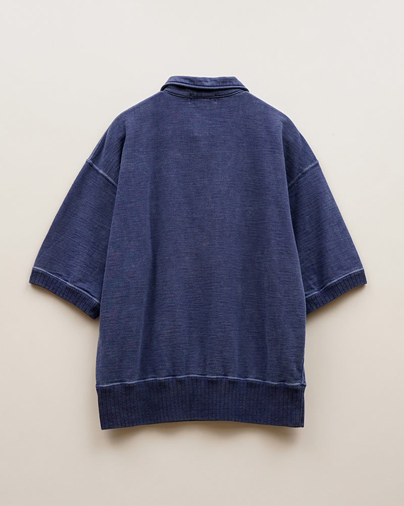 PRE-ORDER / HALF ZIP SWEAT SHORT SLEEVE