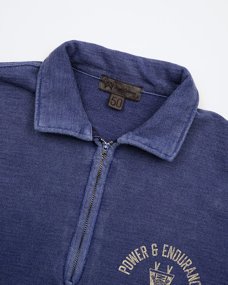 PRE-ORDER / HALF ZIP SWEAT SHORT SLEEVE