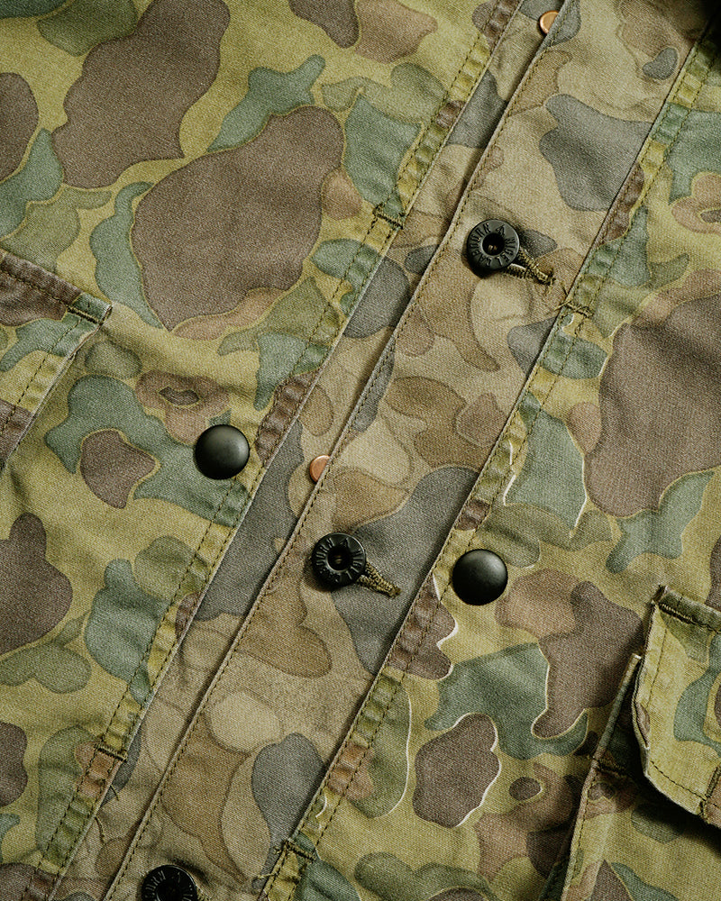 1940s USMC JACKET MIX DUCK HUNTER CAMO / GREEN