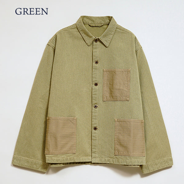 PRE-ORDER / USMC CHORE JACKET HERRINGBONE