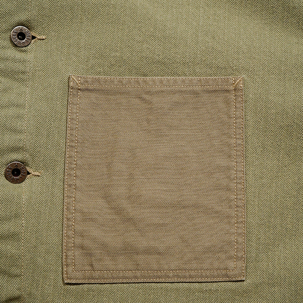PRE-ORDER / USMC CHORE JACKET HERRINGBONE