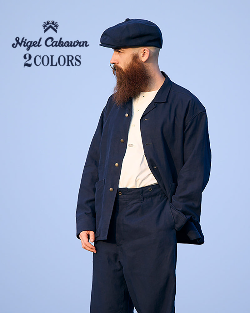 FRENCH CHORE JACKET LINEN NIDOM
