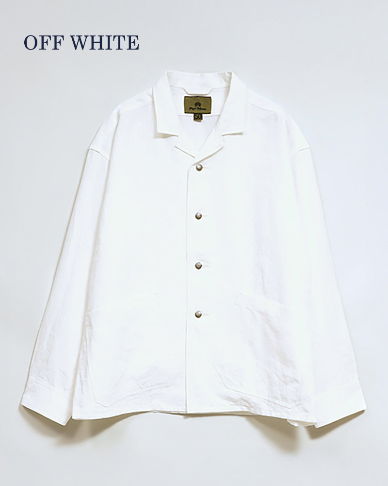 FRENCH CHORE JACKET LINEN NIDOM