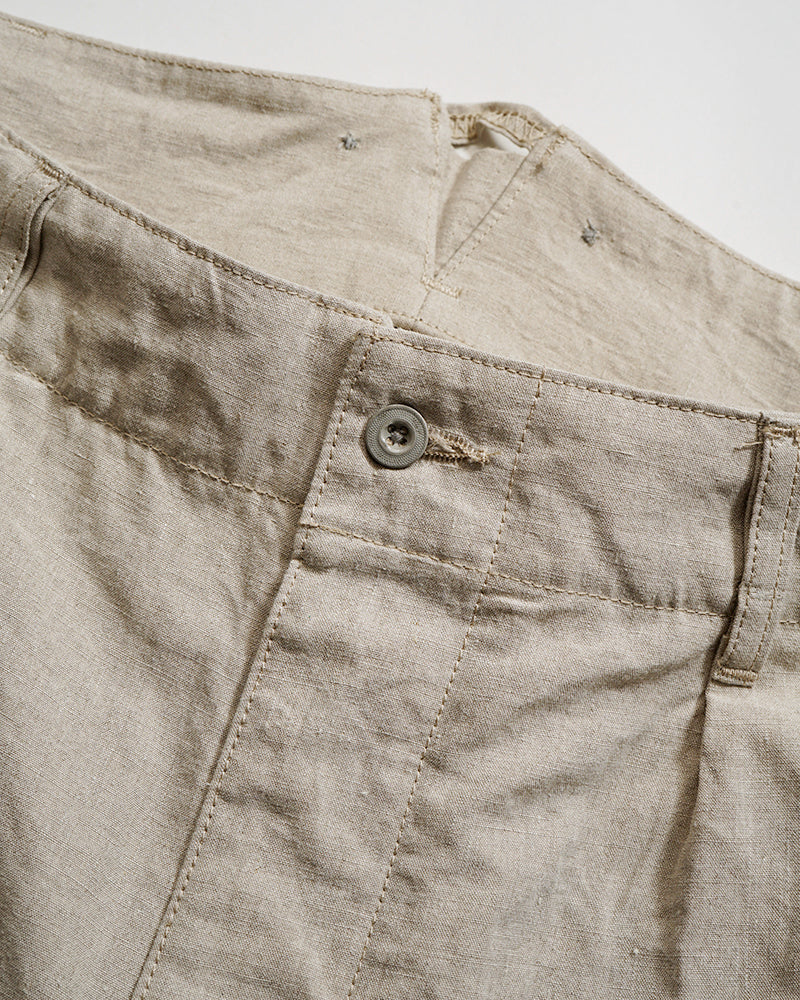 1930s FRENCH WORK PANT LINEN NIDOM