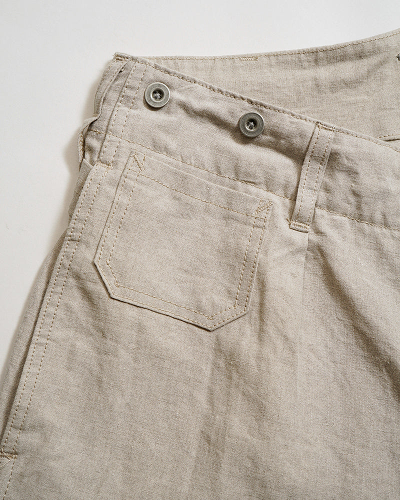 1930s FRENCH WORK PANT LINEN NIDOM