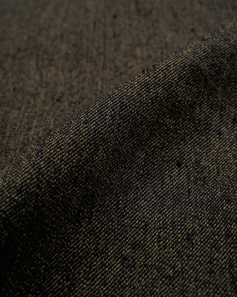 WIDE FRENCH WORK PANT CHAMBRAY / CHARCOAL GRAY