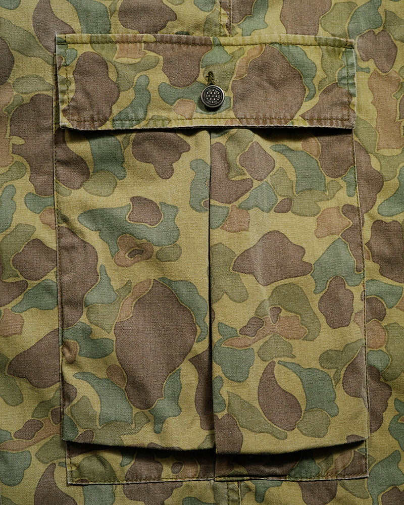 1940s MONKEY PANT MIX DUCK HUNTER CAMO / GREEN