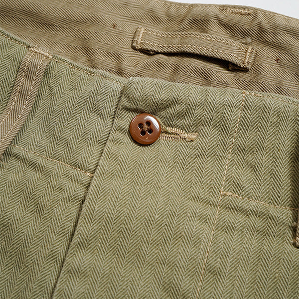 PRE-ORDER / 40s MONKEY PANT MIX HERRINGBONE