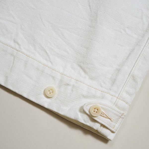 PRE-ORDER / BRITISH ARMY PANT WHITE DENIM
