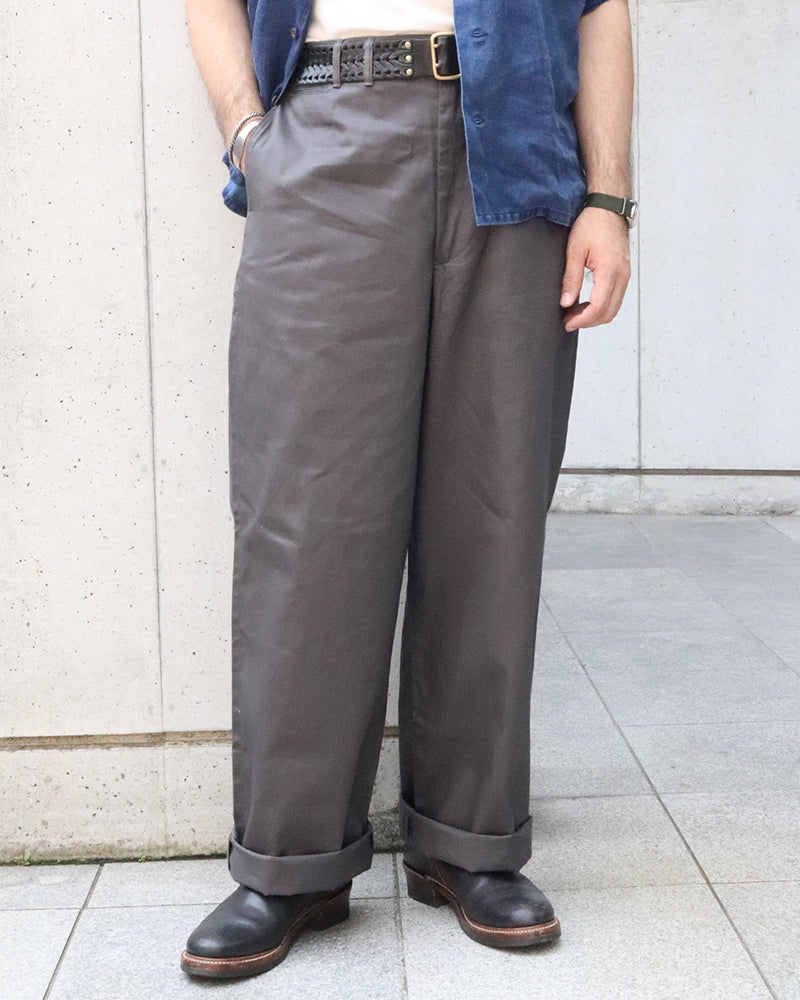 1940s NAVY TROUSERS / LIGHT WEIGHT