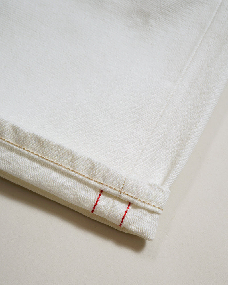 NEW GYM PANT WHITE DENIM / WHITE