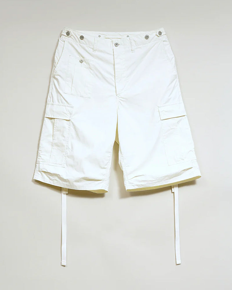 ARMY CARGO SHORT PIGMENT / OFF WHITE