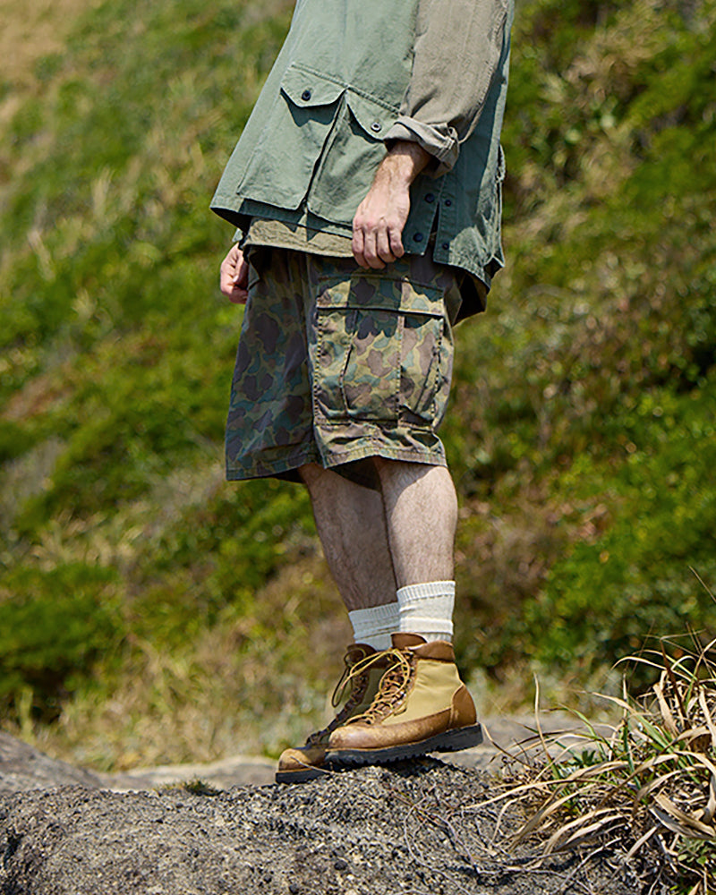 ARMY CARGO SHORTS DUCK HUNTER CAMO / GREEN
